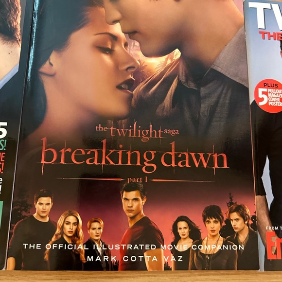 2008 Twilight Saga/Kristen Stewart/Robert Pattinson/Taylor Lautner/3 Magazines - Picture 3 of 16